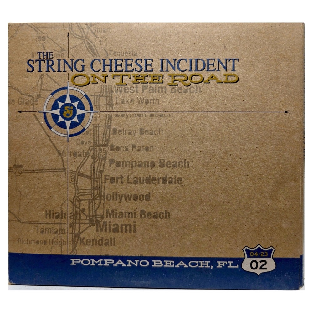 Road‎ Pompano Beach FL 04-23-02 String Cheese Incident 3 CD Set Excellent